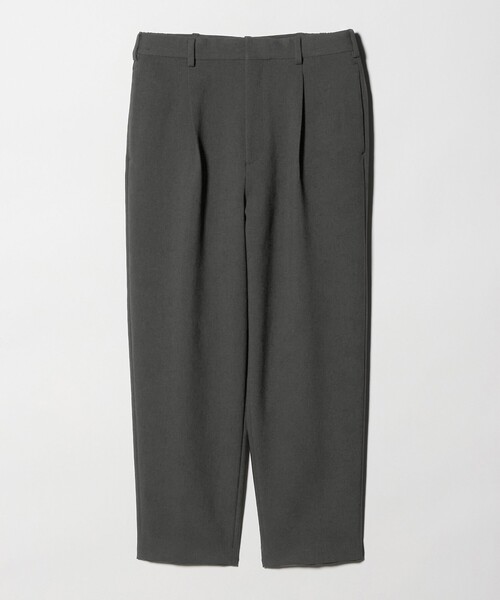 BEAUTY&YOUTH UNITED ARROWS（ビューティーアンドユースユナイテッドアローズ）の「メランジ ダブルクロス 1プリーツ アジャスト パンツ NO.7（スラックス・メンズ・ブラック/ナチュラル/ダークグレー・S/L/XL/M）」の18枚目の写真