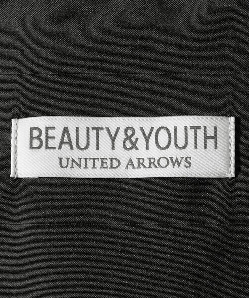 BEAUTY&YOUTH UNITED ARROWS（ビューティーアンドユースユナイテッドアローズ）の「メランジ ダブルクロス 1プリーツ アジャスト パンツ NO.7（スラックス・メンズ・ブラック/ナチュラル/ダークグレー・S/L/XL/M）」の5枚目の写真
