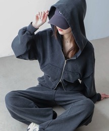 WEGO | WEGO/【26年春新作】ショートZIPパーカー(パーカー)