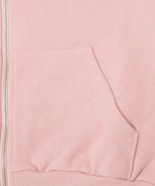 WEGO（ウィゴー）の「WEGO/【26年春新作】ショートZIPパーカー（パーカー・レディース・杢グレー/スミクロ/ピンク/その他1/グレー系その他/その他2・FREE）」の17枚目の写真