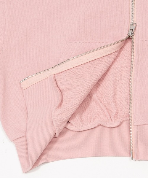 WEGO（ウィゴー）の「WEGO/【26年春新作】ショートZIPパーカー（パーカー・レディース・杢グレー/スミクロ/ピンク/その他1/グレー系その他/その他2・FREE）」の18枚目の写真