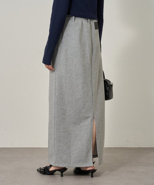 mline（エムライン）の「[mline]スウェットスカート（スカート・レディース・チャコールグレー/グレー・2/1）」の4枚目の写真