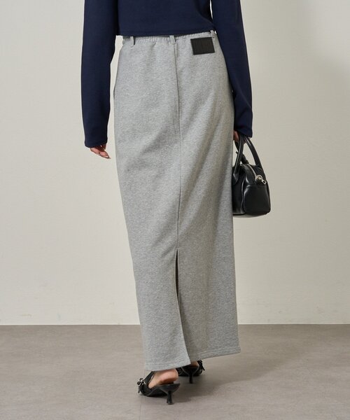 mline（エムライン）の「[mline]スウェットスカート（スカート・レディース・チャコールグレー/グレー・2/1）」の5枚目の写真