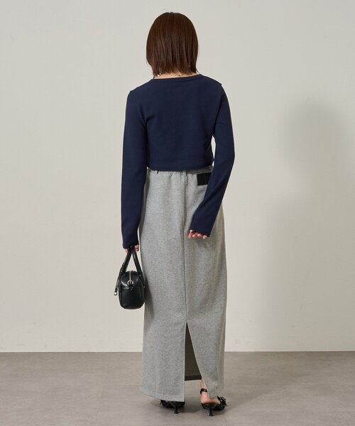 mline（エムライン）の「[mline]スウェットスカート（スカート・レディース・チャコールグレー/グレー・2/1）」の9枚目の写真