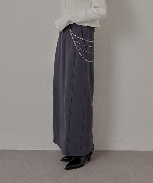 mline（エムライン）の「[mline]スウェットスカート（スカート・レディース・チャコールグレー/グレー・2/1）」の11枚目の写真