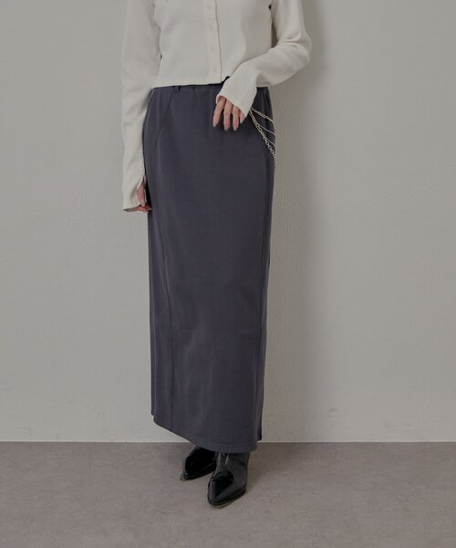 mline（エムライン）の「[mline]スウェットスカート（スカート・レディース・チャコールグレー/グレー・2/1）」の12枚目の写真