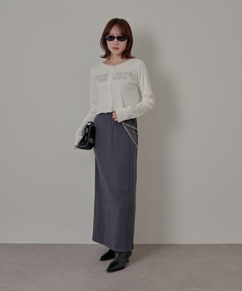 mline（エムライン）の「[mline]スウェットスカート（スカート・レディース・チャコールグレー/グレー・2/1）」の15枚目の写真