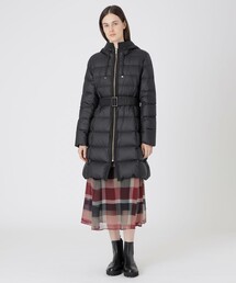 BLUE LABEL CRESTBRIDGE | 【防風・はっ水】リップタフタロングダウン(ダウンジャケット/コート)