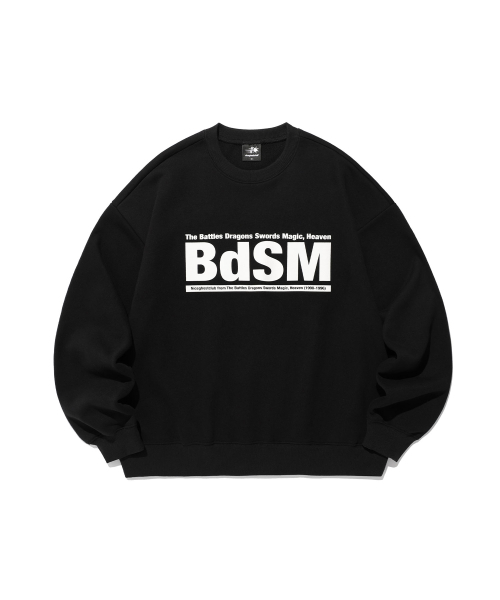 NICE GHOST CLUB(ナイスゴーストクラブ)の「DUNGEONS & DRAGONS SWEATSHIRTS_BLACK(NG2EFUM447A)(スウェット・レディース・ブラック・S/M/L)」の1枚目の写真