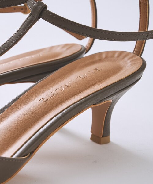 RIVE DROITE（リヴドロワ）の「予約【女性らしく洗練された印象に】ストラップミュール（その他シューズ・レディース・グレー系その他/ホワイト系その他・38/37/36）」の5枚目の写真