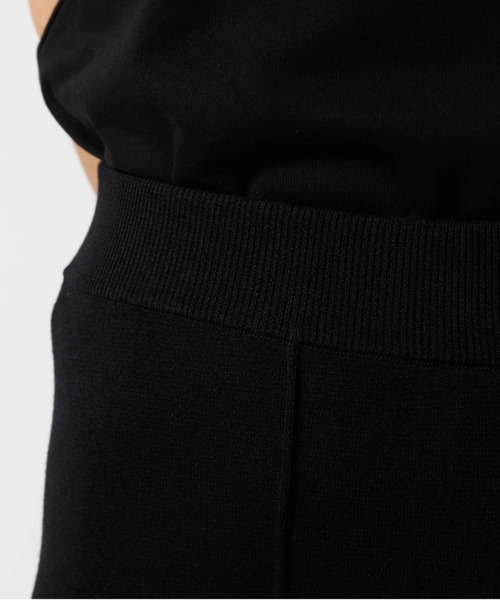 DESIGNWORKS(デザインワークス)の「センターピンタックニットパンツ(その他パンツ・レディース・ベージュ/ブラック・フリー)」の21枚目の写真