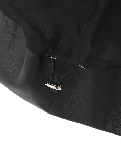 AULA AILA(アウラアイラ)の「AVIREXxAULA AILA(アヴィレックスxアウラアイラ)バルーンヘムブルゾン(ブルゾン・レディース・ブラック/ホワイト・0)」の21枚目の写真