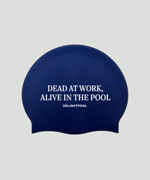 DELIGHTPOOL（ディライトプール）の「Alive in the pool Swim Cap - Navy（スイムグッズ）」