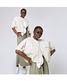 ATHPLATFORM（アスプラットフォーム）の「AW31JO05 ライトブルゾン_ライトベージュ（その他アウター）」