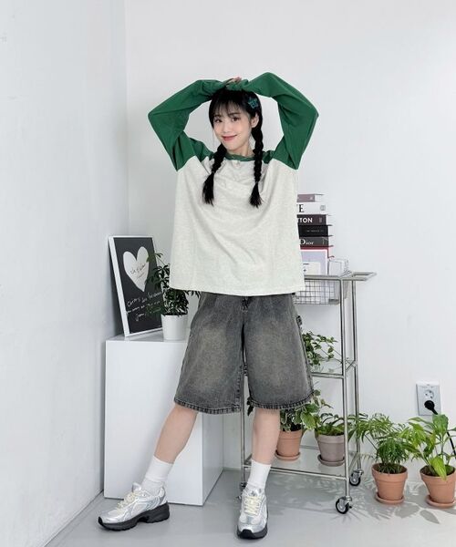 EASTGATE（イーストゲート）の「ヘリテージラグランロングスリーブバーガンディ（Tシャツ/カットソー・レディース・その他・SMALL/MEDIUM/LARGE/X-LARGE）」の9枚目の写真