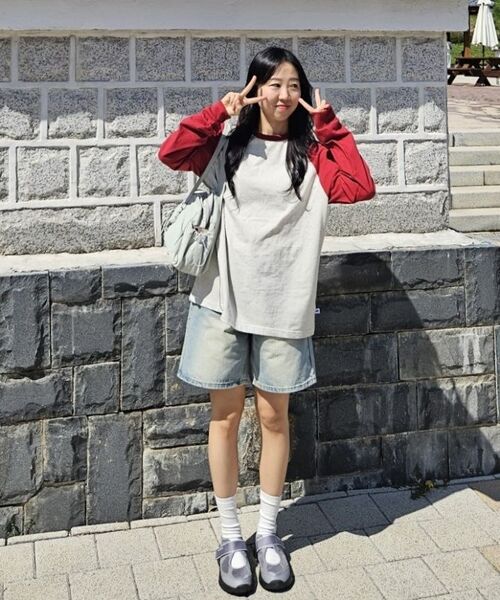 EASTGATE（イーストゲート）の「ヘリテージラグランロングスリーブバーガンディ（Tシャツ/カットソー・レディース・その他・SMALL/MEDIUM/LARGE/X-LARGE）」の15枚目の写真