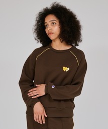 【Champion/チャンピオン】レディース クルーネックスウェットシャツ