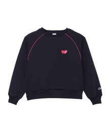 【Champion/チャンピオン】レディース クルーネックスウェットシャツ