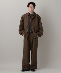 RAGEBLUE（レイジブルー）の「Damascene Jacquard Jacket/ダマスク柄ジャガードブルゾン【セットアップ対応】（ブルゾン）」