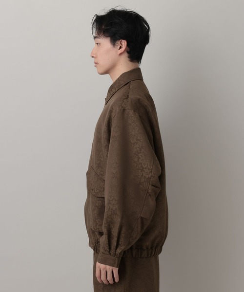 RAGEBLUE（レイジブルー）の「Damascene Jacquard Jacket/ダマスク柄ジャガードブルゾン【セットアップ対応】（ブルゾン・メンズ・その他19/キャメル・MEDIUM/LARGE）」の18枚目の写真