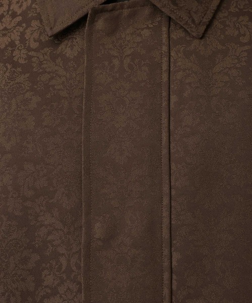 RAGEBLUE（レイジブルー）の「Damascene Jacquard Jacket/ダマスク柄ジャガードブルゾン【セットアップ対応】（ブルゾン・メンズ・その他19/キャメル・MEDIUM/LARGE）」の6枚目の写真