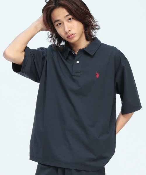 U.S. POLO ASSN. поло‑футболка с коротким рукавом Wanpoint Polo Oversize PLM61101