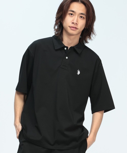 U.S. POLO ASSN. (ユーエスポロアッスン) 半袖ポロシャツ ワンポイント