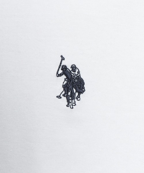 U.S. POLO ASSN.(ユーエスポロアッスン)の「U.S. POLO ASSN. (ユーエスポロアッスン) 半袖ポロシャツ ワンポイント ポロ オーバーサイズ PLM61101(ポロシャツ・メンズ・ブラック/ホワイト/ネイビー・M/L/LL)」の11枚目の写真