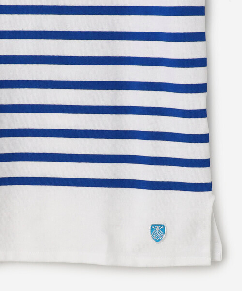 ORCIVAL（オーシバル）の「ORCIVAL | ラッセル ボートネック フレンチセーラーTシャツ WOMEN（Tシャツ/カットソー・レディース・グレー系その他/ブルー系その他・3/2/1）」の14枚目の写真