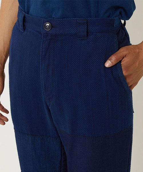 BLUE BLUE JAPAN(ブルーブルージャパン)の「カセゾメサシコ ネンリン ノラパンツ(その他パンツ・メンズ・インディゴブルー・S/M/L/XL)」の5枚目の写真