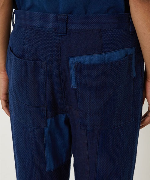 BLUE BLUE JAPAN(ブルーブルージャパン)の「カセゾメサシコ ネンリン ノラパンツ(その他パンツ・メンズ・インディゴブルー・S/M/L/XL)」の6枚目の写真