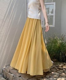 emi+（エミプラス）の「ボリュームシフォンフレアロングスカート（スカート）」