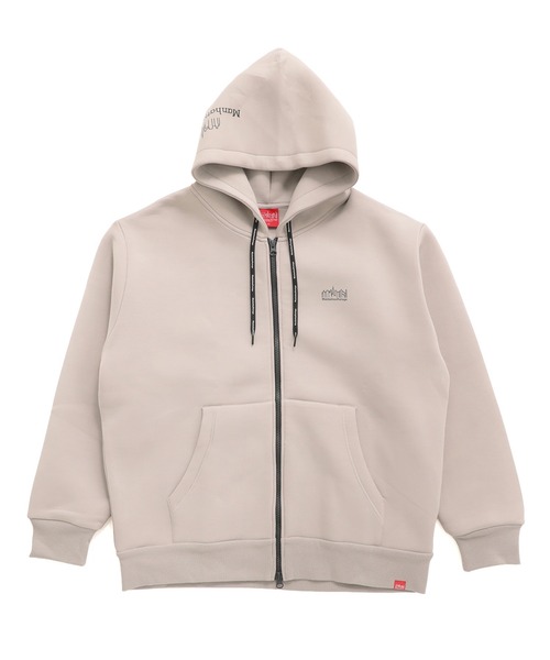 Manhattan Portage（マンハッタンポーテージ）の「Full Zip Parka（パーカー・メンズ・ブラック/グレイッシュベージュ/ダークブラウン・LARGE/SMALL/MEDIUM）」の3枚目の写真