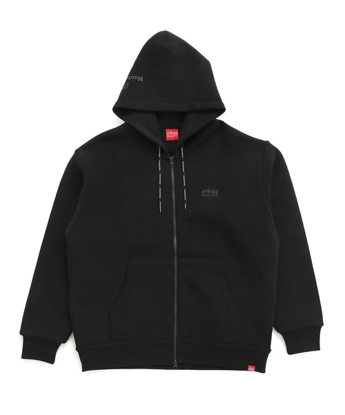 Manhattan Portage（マンハッタンポーテージ）の「Full Zip Parka（パーカー・メンズ・ブラック/グレイッシュベージュ/ダークブラウン・LARGE/SMALL/MEDIUM）」の2枚目の写真