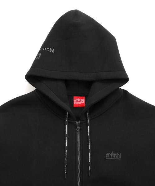 Manhattan Portage（マンハッタンポーテージ）の「Full Zip Parka（パーカー・メンズ・ブラック/グレイッシュベージュ/ダークブラウン・LARGE/SMALL/MEDIUM）」の5枚目の写真