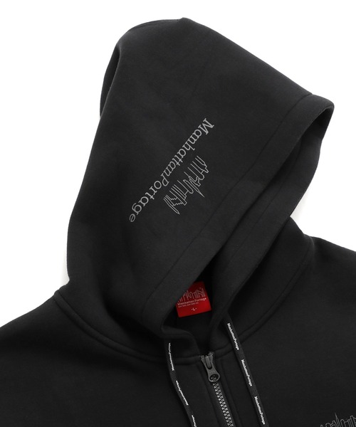 Manhattan Portage（マンハッタンポーテージ）の「Full Zip Parka（パーカー・メンズ・ブラック/グレイッシュベージュ/ダークブラウン・LARGE/SMALL/MEDIUM）」の8枚目の写真