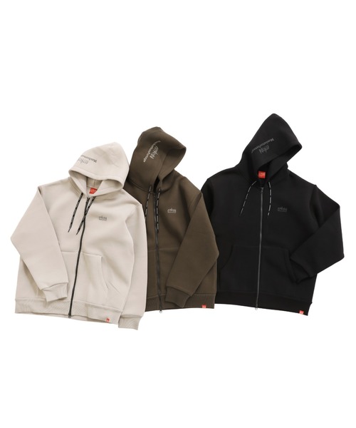 Manhattan Portage（マンハッタンポーテージ）の「Full Zip Parka（パーカー・メンズ・ブラック/グレイッシュベージュ/ダークブラウン・LARGE/SMALL/MEDIUM）」の12枚目の写真