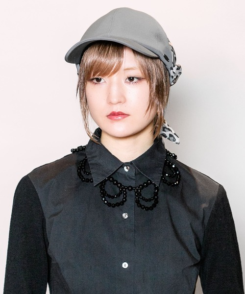 CA4LA(カシラ)の「WILD BIRD 2(キャップ・レディース・ブラック/グレー/ホワイト・ONESIZE)」の3枚目の写真