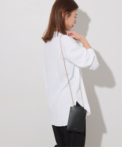 JOURNAL STANDARD relume（ジャーナルスタンダード　レリューム）の「《追加2》TCワッフルオーバーサイズロングスリーブTシャツ（Tシャツ/カットソー・レディース・ブラック/ホワイト/ストーン/チョコ・FREE）」の21枚目の写真