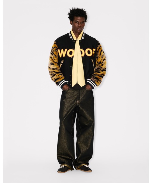 KENZO(ケンゾー)の「'KENZO Tiger' バーシティ ジャケット イン バージン ウール(ブルゾン・メンズ・ブラック系その他・SMALL/LARGE/MEDIUM)」の5枚目の写真