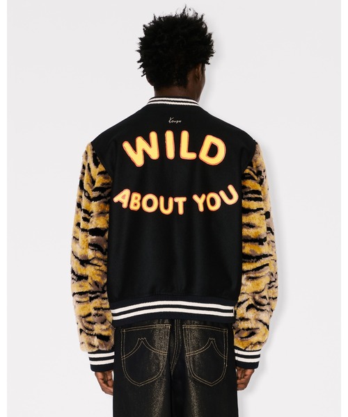 KENZO(ケンゾー)の「'KENZO Tiger' バーシティ ジャケット イン バージン ウール(ブルゾン・メンズ・ブラック系その他・SMALL/LARGE/MEDIUM)」の4枚目の写真