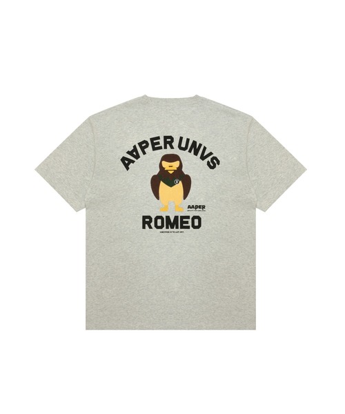 AAPE BY A BATHING APE（エーエイプバイアベイシングエイプ）の「AAPER "ALDO & ROMEO" TEE（Tシャツ/カットソー・メンズ・オフホワイト・MEDIUM/LARGE/SMALL/X-LARGE）」の2枚目の写真