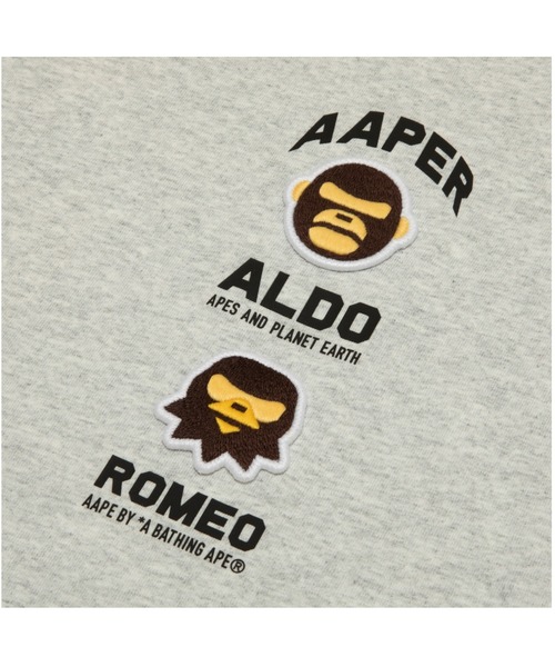 AAPE BY A BATHING APE（エーエイプバイアベイシングエイプ）の「AAPER "ALDO & ROMEO" TEE（Tシャツ/カットソー・メンズ・オフホワイト・MEDIUM/LARGE/SMALL/X-LARGE）」の3枚目の写真