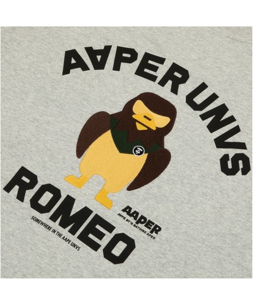 AAPE BY A BATHING APE（エーエイプバイアベイシングエイプ）の「AAPER "ALDO & ROMEO" TEE（Tシャツ/カットソー・メンズ・オフホワイト・MEDIUM/LARGE/SMALL/X-LARGE）」の4枚目の写真