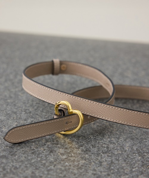 ROPE'（ロペ）の「ハートモチーフ 細ベルト（ベルト・レディース・グレー/ピンク系その他/ブラック・FREE）」の10枚目の写真