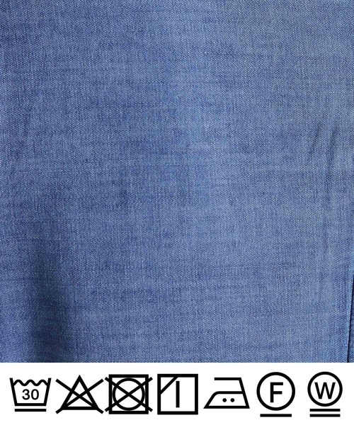 PICCIN(ピッチン)の「デニム裾ティアードワンピース(ワンピース・レディース・ライトブルー/ブルー・M)」の21枚目の写真