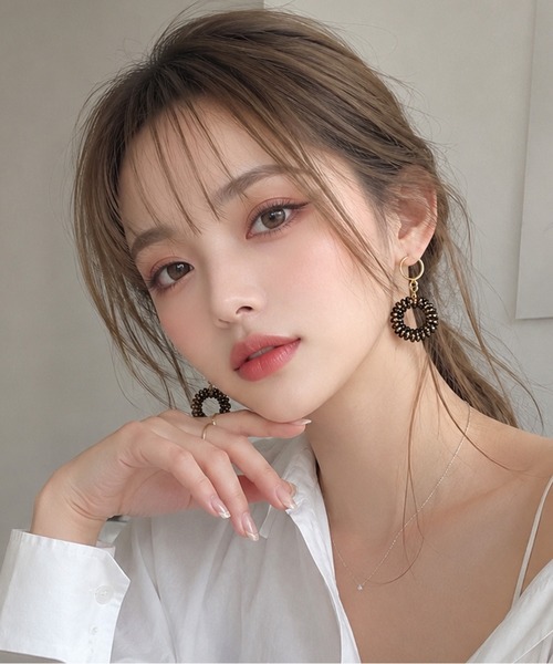 NOLITA LABORATORY(ノリータラボラトリー)の「【 NOLITA / ノリータ 】 ガンメタ ビーズ フープ イヤリング ETSUKO(イヤリング・レディース・ゴールド・FREE)」の8枚目の写真