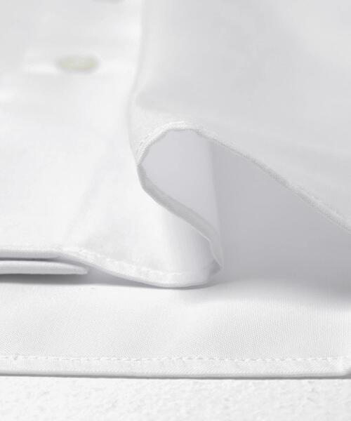 URBAN RESEARCH DOORS（アーバンリサーチドアーズ）の「LIFE STYLE TAILOR　セミワイドオックス無地シャツ（シャツ/ブラウス・メンズ・ホワイト・39/37/43/41）」の5枚目の写真