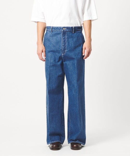 LOEFF(ロエフ)の「<LOEFF>13OZ ブリーチ デニム MENS(デニムパンツ・メンズ・コバルトブルー・2/0/1)」の3枚目の写真