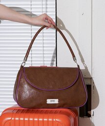 GRAIN | 【GRAIN/グレイン】ヴィンテージシンプル配色フラップバッグ(トートバッグ)